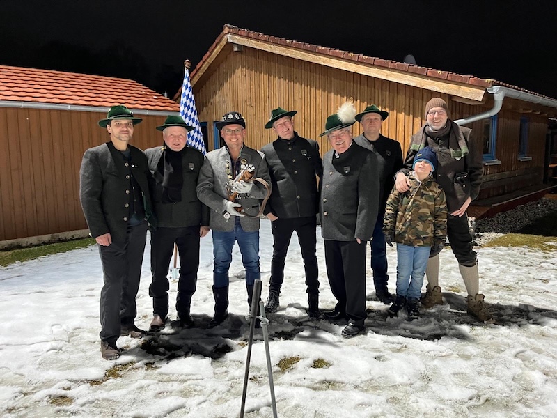 Übungsschießen in Finning